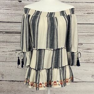 Off the Shoulder Boho Top